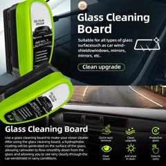 Oil Film Remover 2.0 – 150ml Windshield Cleaning Brush for Automotive Oil Film Removal